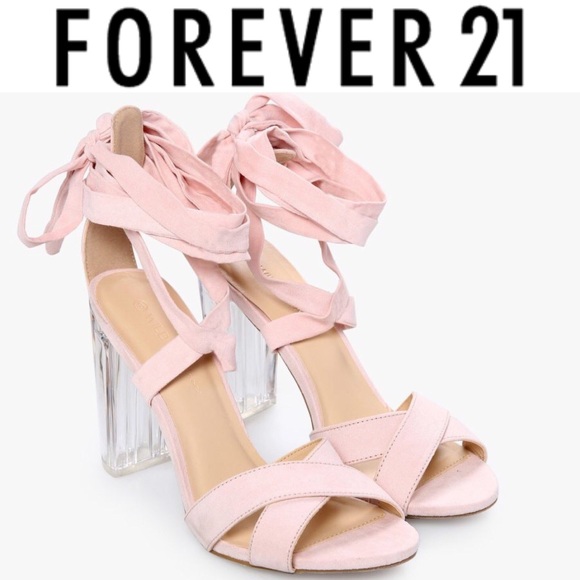 forever 21 chunky heels